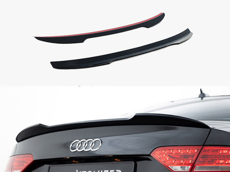 Maxton Design Spoiler CAP Audi S5 Coupe / A5 S-Line Coupe 8T / 8T FL - AU-A5-SLINE-CAP1G - Image 1