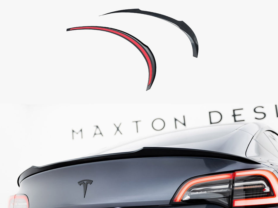 Maxton Design Spoiler CAP Tesla Model 3 - TE-MODEL3-1-CAP1G - Image 1