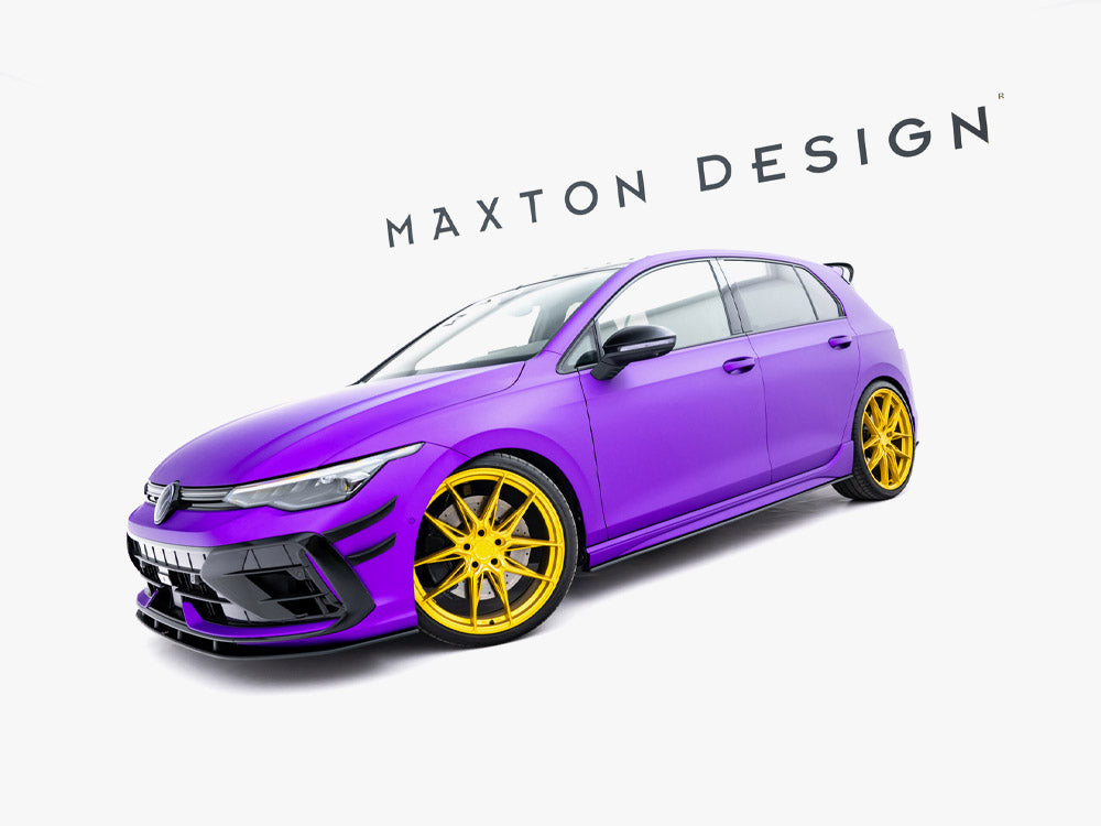 Maxton Design Street PRO Side Skirts Diffusers Volkswagen Golf R Mk8 Facelift - VWGO8RCNC-SD1B - Image 2