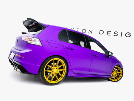 Maxton Design Street PRO Side Skirts Diffusers Volkswagen Golf R Mk8 Facelift - VWGO8RCNC-SD1B - Image 3