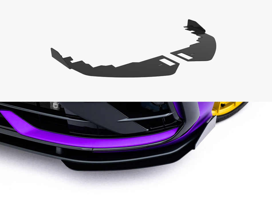 Maxton Design Front Flaps Volkswagen Golf R Mk8 Facelift - VWGO8FRCNC-FSF1G - Image 1