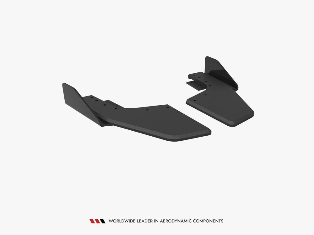 Maxton Design Street PRO Rear Side Splitters V.2 + Flaps Volkswagen Golf R Mk8 / Mk8 Facelift - VWGO8RCNC-RSD2B+RSF2G - Image 5