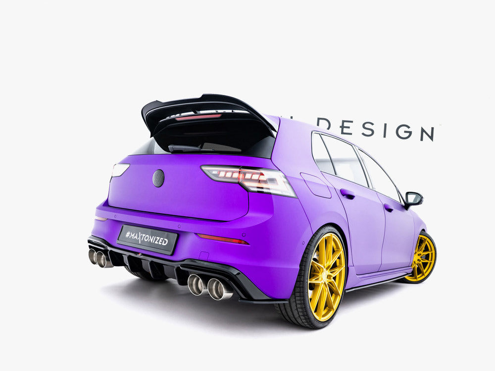 Maxton Design Street PRO Rear Side Splitters V.2 Volkswagen Golf R Mk8 / Mk8 Facelift - VWGO8RCNC-RSD2B - Image 2