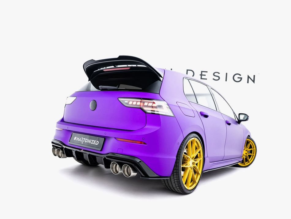 Maxton Design Street PRO Rear Side Splitters V.2 Volkswagen Golf R Mk8 / Mk8 Facelift - VWGO8RCNC-RSD2B - Image 2