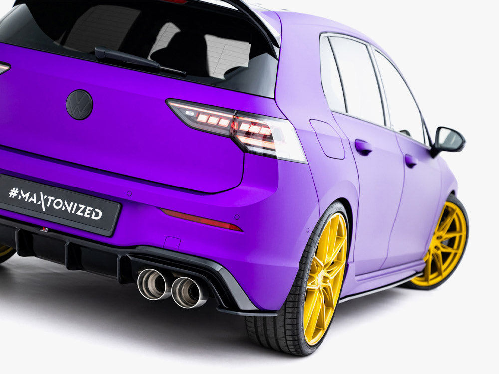Maxton Design Street PRO Rear Side Splitters V.2 Volkswagen Golf R Mk8 / Mk8 Facelift - VWGO8RCNC-RSD2B - Image 3