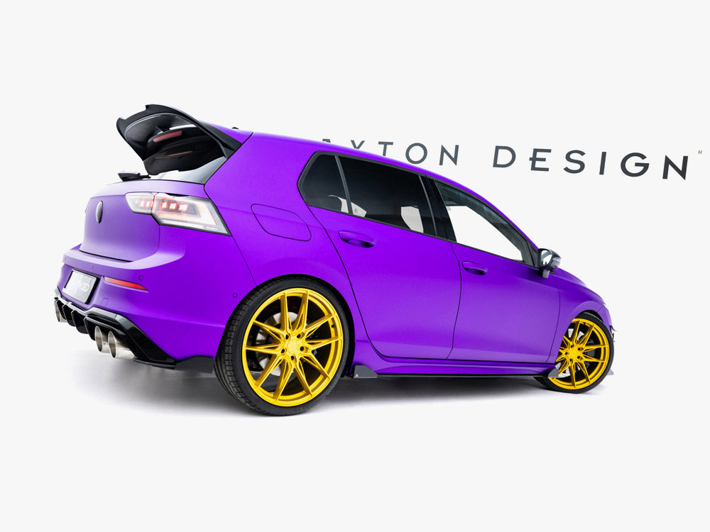 Maxton Design Street PRO Side Skirts Diffusers + Flaps Volkswagen Golf R Mk8 / Mk8 Facelift - VWGO8RCNC-SD1B+SF1G - Image 3
