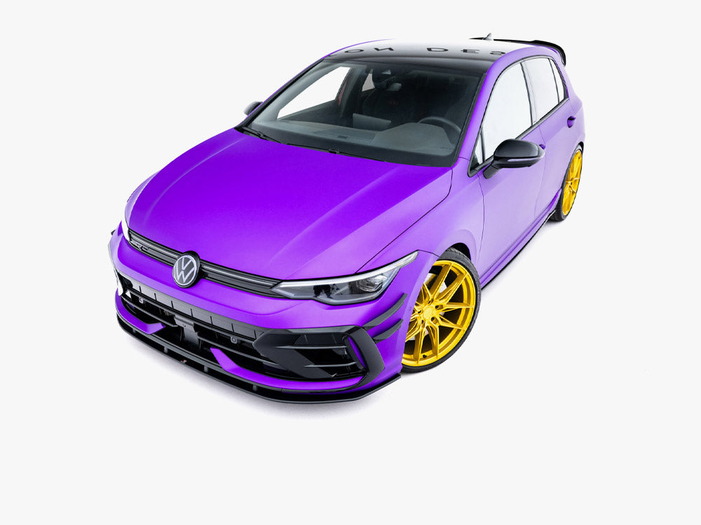 Maxton Design Street PRO Front Splitter Volkswagen Golf R Mk8 Facelift - VWGO8FRCNC-FD1B - Image 3