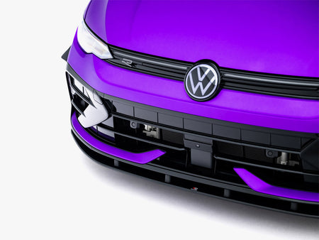 Maxton Design Street PRO Front Splitter Volkswagen Golf R Mk8 Facelift - VWGO8FRCNC-FD1B - Image 5