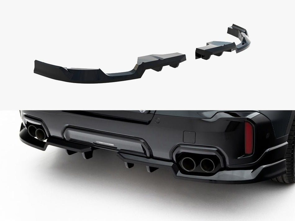 Rear Splitter (Vertical Bars) Mini Countryman JCW U25