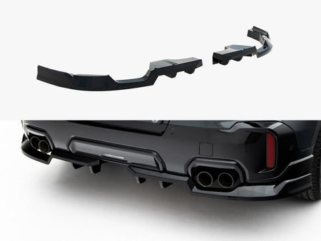 Maxton Design Rear Splitter (Vertical Bars) Mini Countryman JCW U25 - MC-CO-3-JCW-RD1G+RSD1G - Image 1