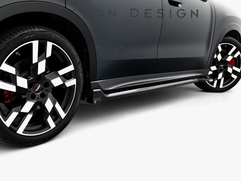 Maxton Design Side Skirts Diffusers Mini Countryman JCW U25 - MC-CO-3-JCW-SD1G - Image 4