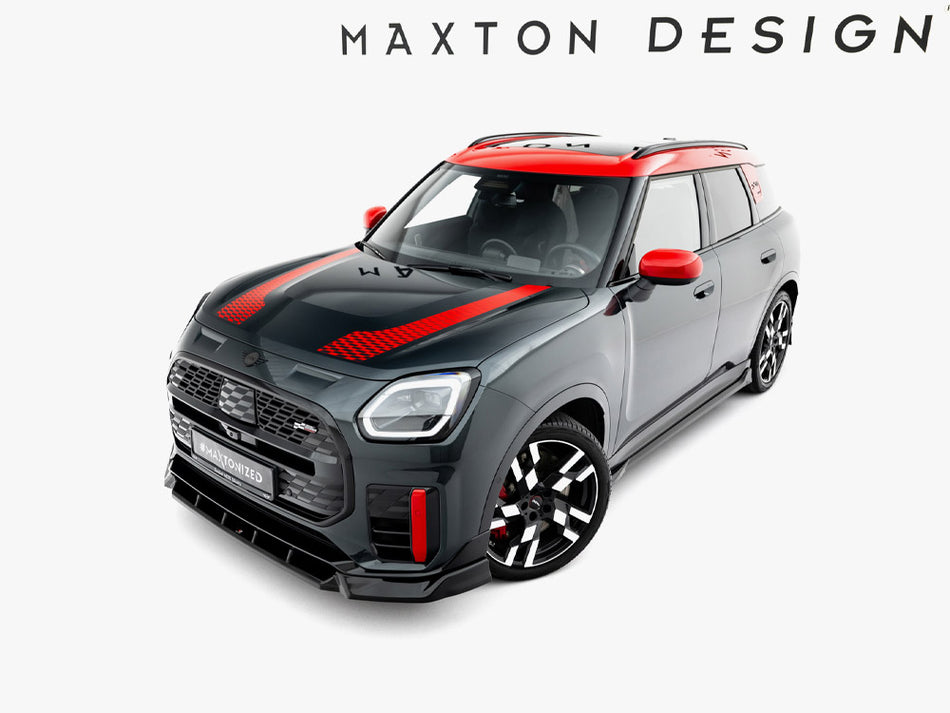 Maxton Design Front Splitter Mini Countryman JCW U25 - MC-CO-3-JCW-FD1G - Image 2