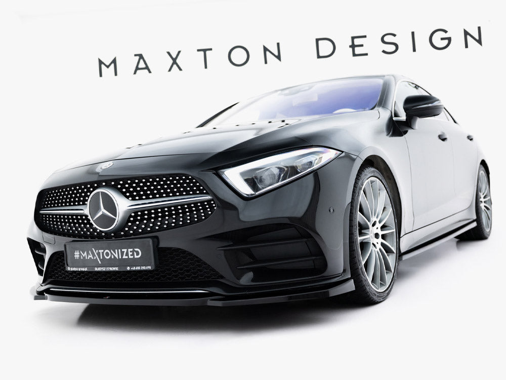 Maxton Design Front Splitter V.1 Mercedes-Benz CLS AMG-Line C257 - ME-CLS-257-AMGLINE-FD1G - Image 2
