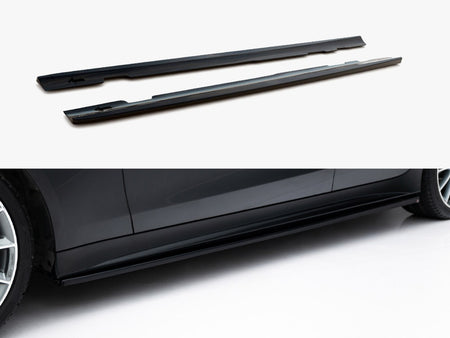 Maxton Design Side Skirts Diffusers Mercedes-Benz CLS AMG-Line / 53AMG C257 - ME-CLS-257-AMGLINE-SD1G - Image 1