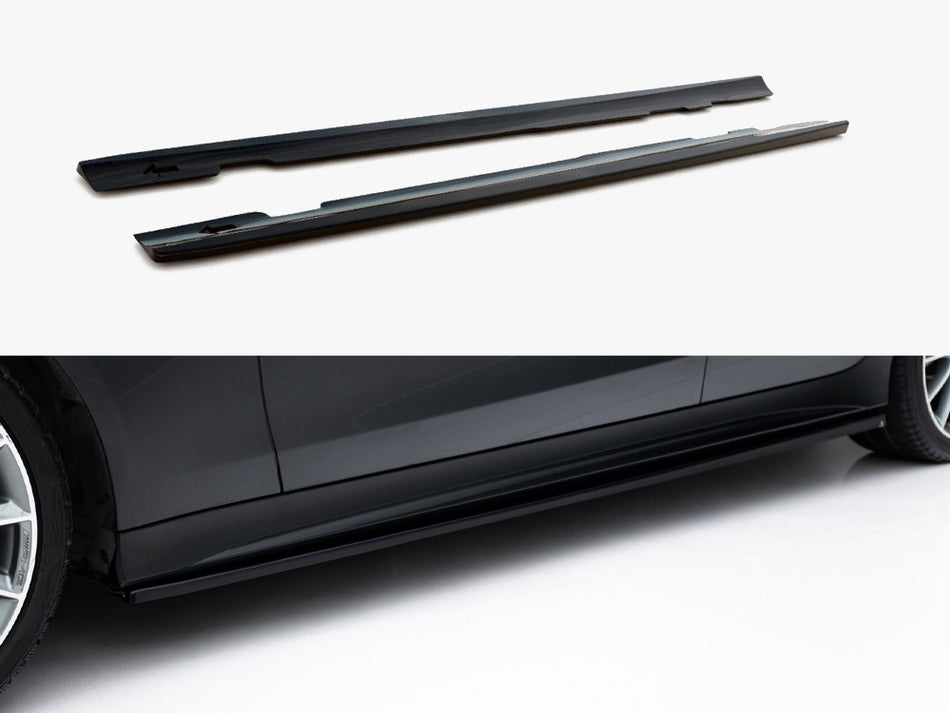 Maxton Design Side Skirts Diffusers Mercedes-Benz CLS AMG-Line / 53AMG C257 - ME-CLS-257-AMGLINE-SD1G - Image 1