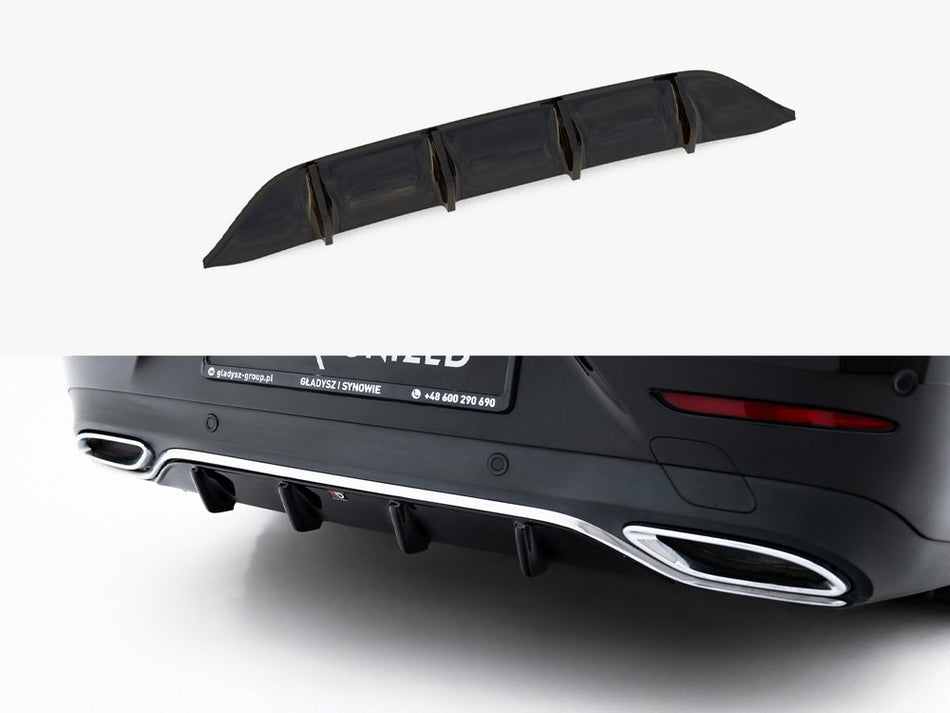 Maxton Design Rear Valance Mercedes-Benz CLS AMG Line C257 - ME-CLS-257-AMGLINE-RS1G - Image 1