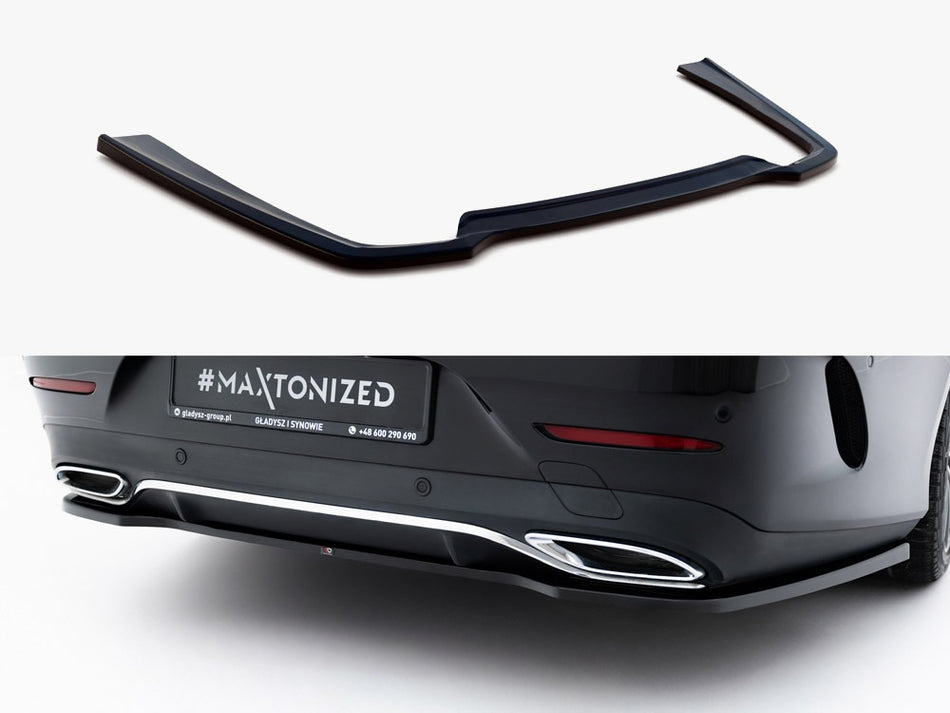 Maxton Design Rear Splitter Mercedes-Benz CLS AMG Line C257 - ME-CLS-257-AMGLINE-RD1G - Image 1