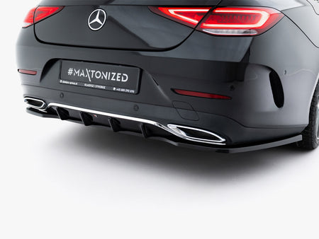 Maxton Design Rear Splitter Mercedes-Benz CLS AMG Line C257 - ME-CLS-257-AMGLINE-RD1G - Image 5