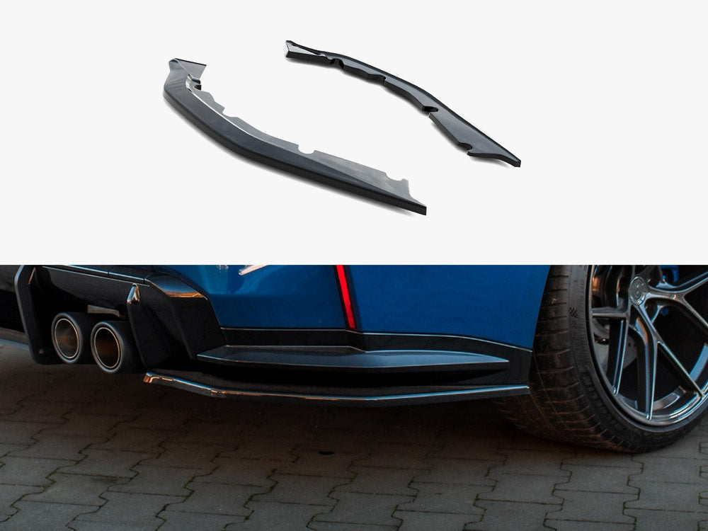 Rear Side Splitters V.2 BMW M4 G82 / G82 Facelift