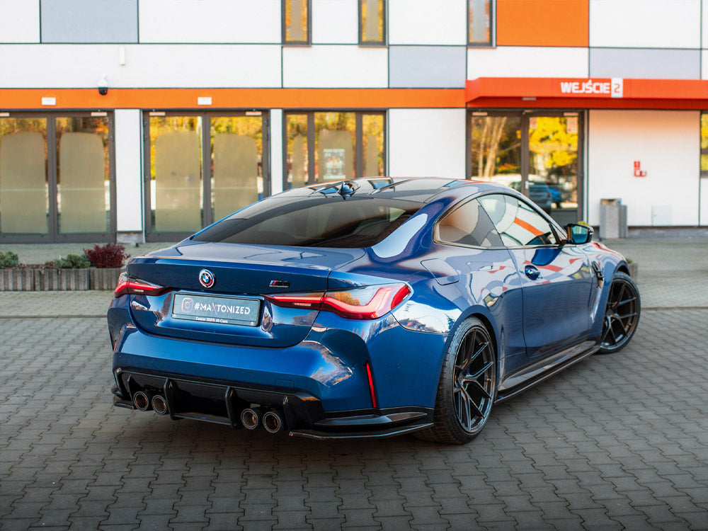 Maxton Design Rear Side Splitters V.2 BMW M4 G82 / G82 Facelift - BM-4-G82-M-RSD2G - Image 2
