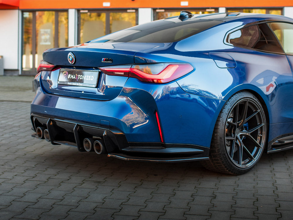 Maxton Design Rear Side Splitters V.2 BMW M4 G82 / G82 Facelift - BM-4-G82-M-RSD2G - Image 4