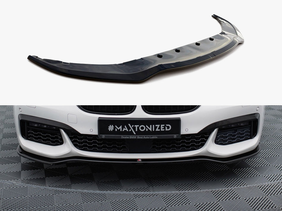 Maxton Design Front Splitter V.1 BMW 7 M-Pack G11 / G12 - BM-7-11-MPACK-FD1G - Image 1
