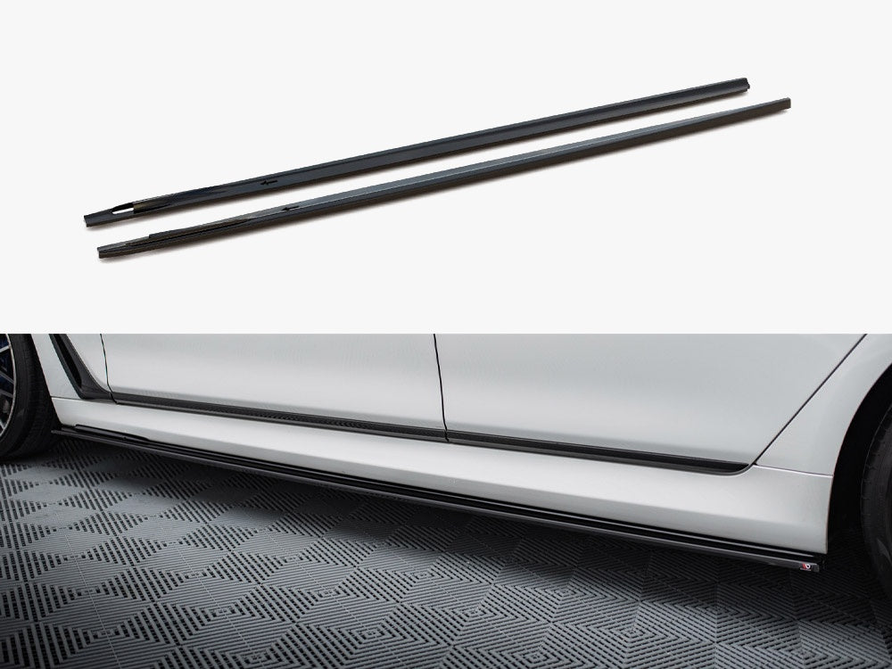 Maxton Design Side Skirts Diffusers BMW 7 M-Pack G11 - BM-7-11-MPACK-SD1G - Image 1