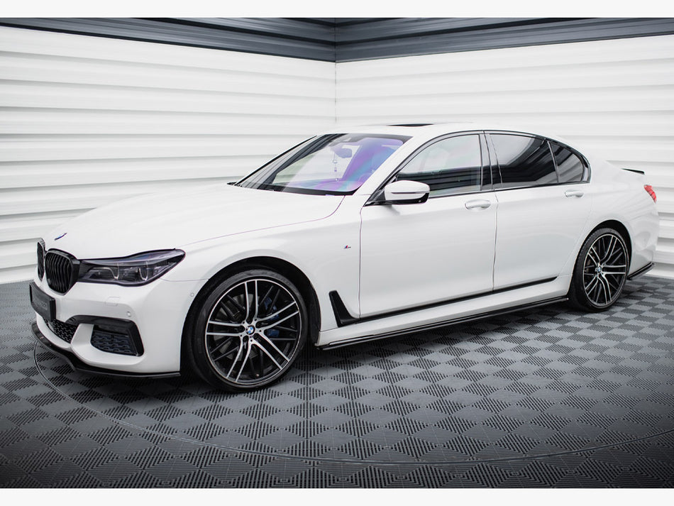 Maxton Design Side Skirts Diffusers BMW 7 M-Pack G11 - BM-7-11-MPACK-SD1G - Image 2