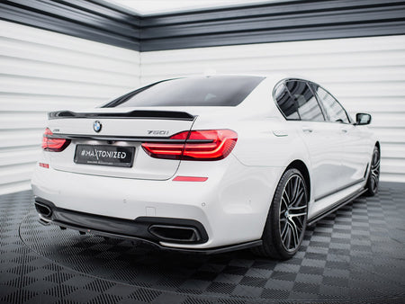 Maxton Design Rear Splitter (Vertical Bars) BMW 7 M-Pack G11 / G12 - BM-7-11-MPACK-RD2G+RD3G - Image 2
