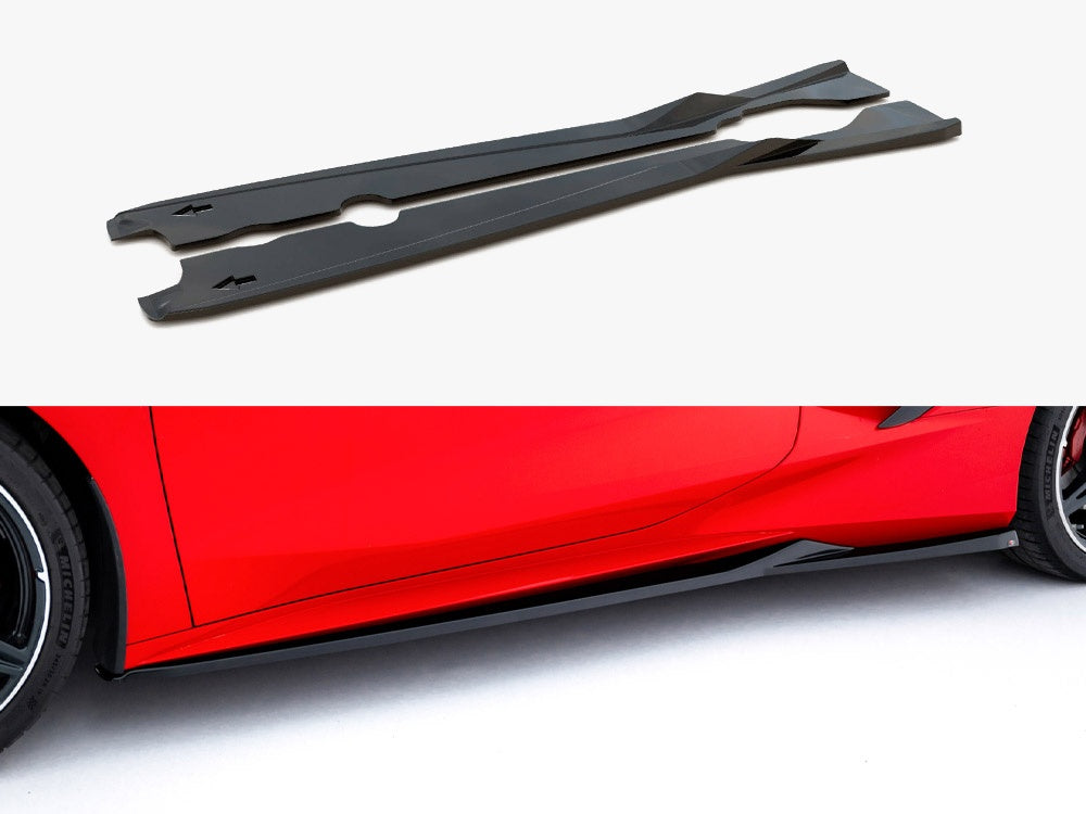 Side Skirts Diffusers Chevrolet Corvette C8