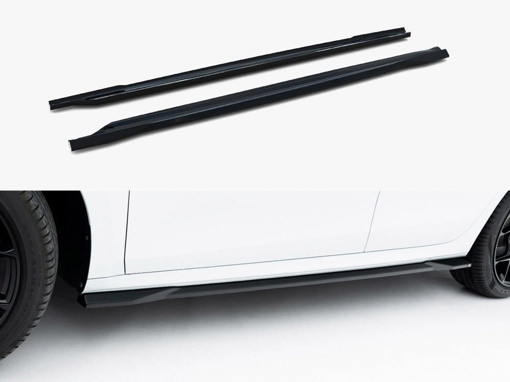 Side Skirts Diffusers Skoda Octavia Sportline Liftback / Estate Mk4 Facelift