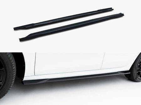 Maxton Design Side Skirts Diffusers Skoda Octavia Sportline Liftback / Estate Mk4 Facelift - SK-OC-4F-RS-SD1G - Image 1