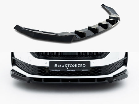 Front Splitter Skoda Octavia Sportline Liftback / Estate Mk4 Facelift