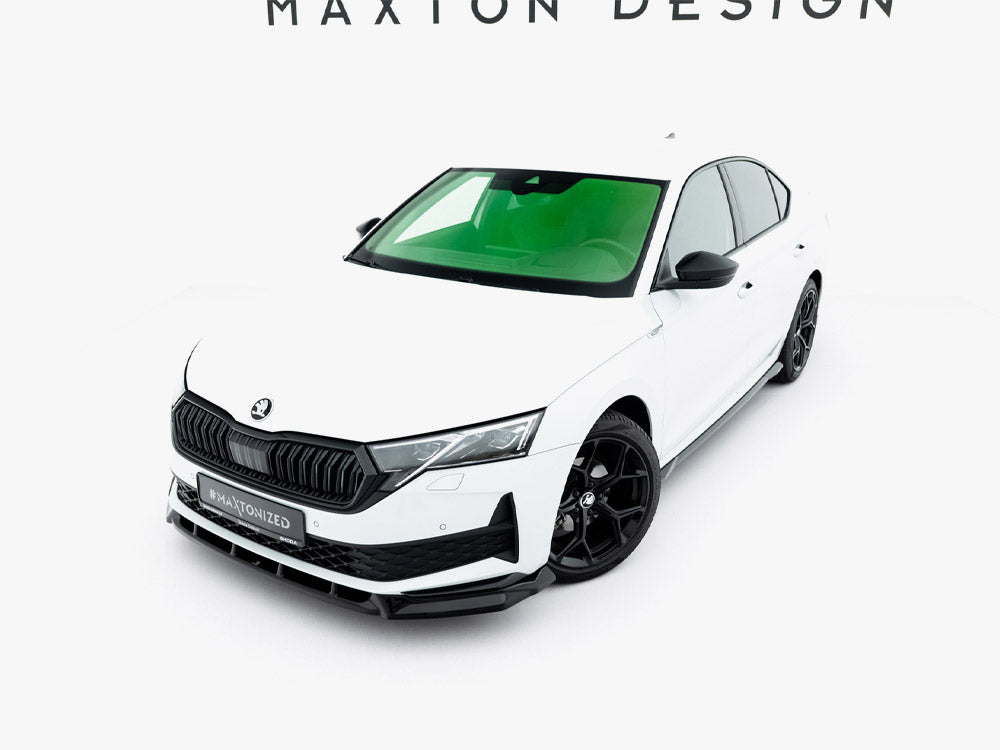 Front Splitter Skoda Octavia Sportline Liftback / Estate Mk4 Facelift