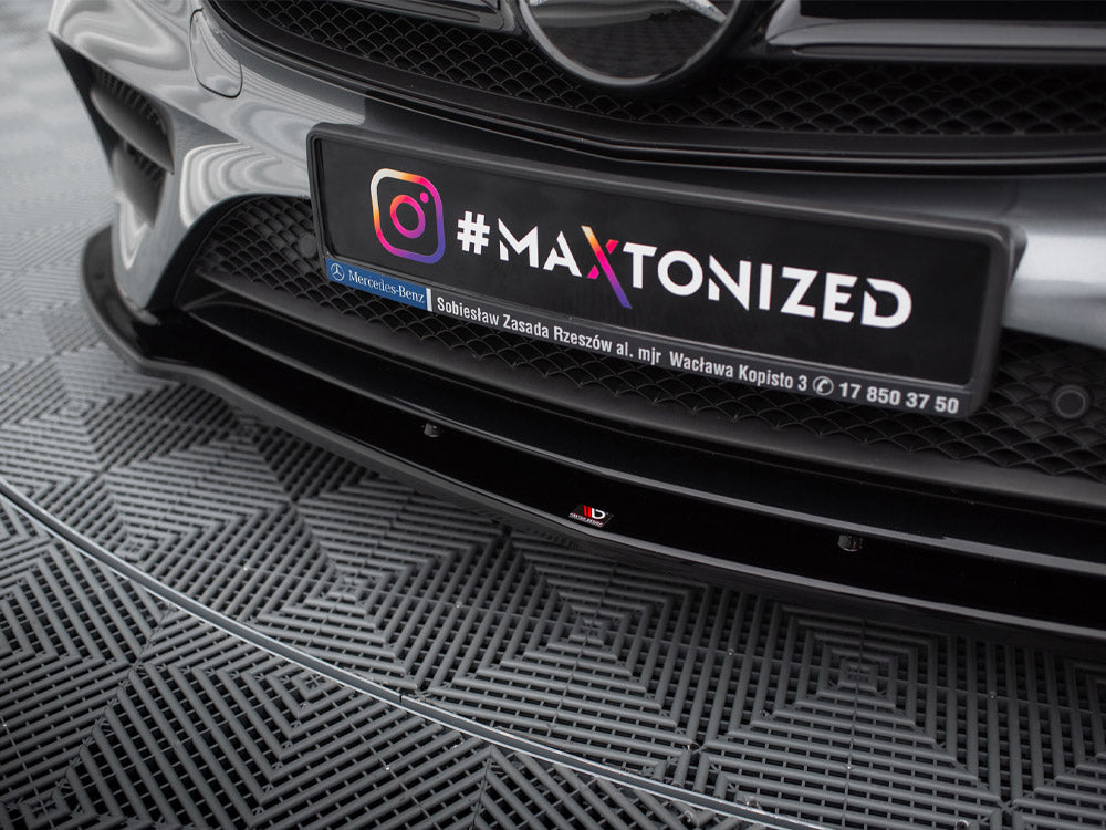 Maxton Design Front Splitter Mercedes-Benz E43 AMG / AMG-Line Sedan / Estate W213 / S213 - ME-E-213-AMGLINE-FD1G - Image 4