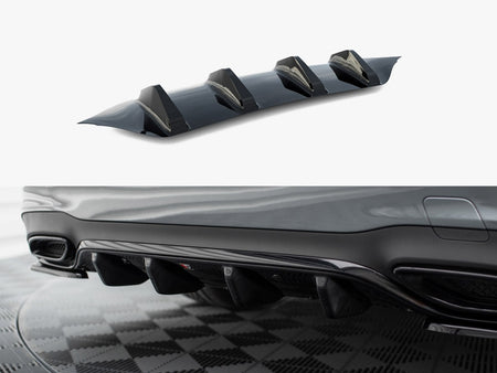 Maxton Design Rear Valance Mercedes-Benz E43 AMG / AMG-Line Sedan / Estate W213 / S213 - ME-E-213-AMGLINE-RS1G - Image 1