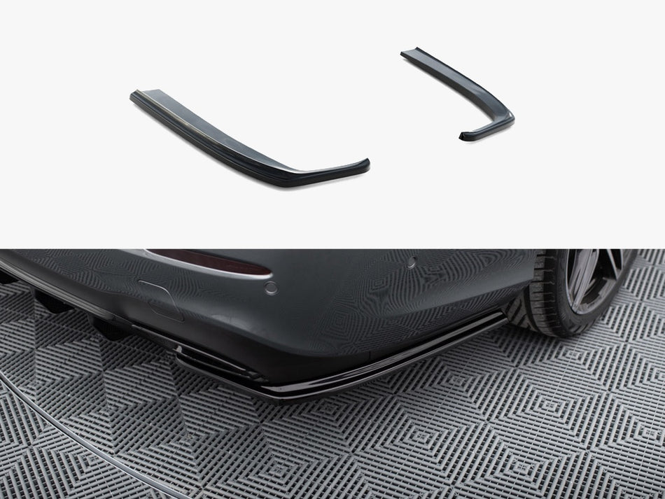 Maxton Design Rear Side Splitters Mercedes-Benz E43 AMG / AMG-Line Sedan W213 - ME-E-213-AMGLINE-RSD1G - Image 1