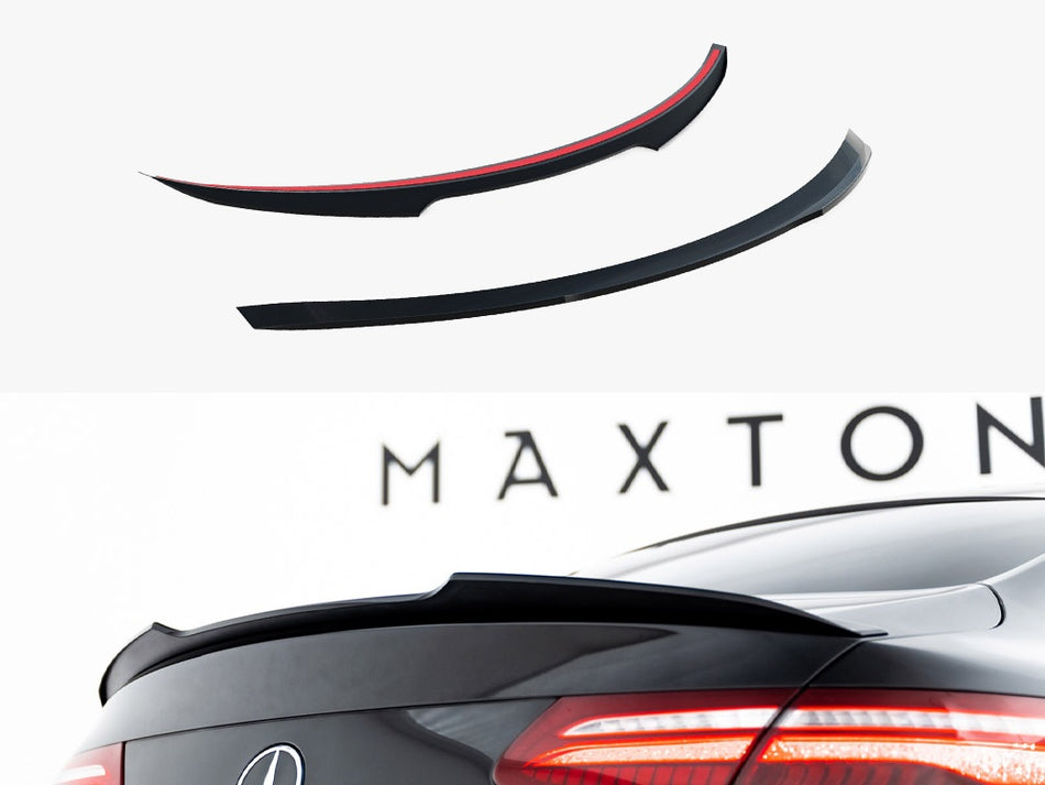 Maxton Design Spoiler CAP Mercedes-Benz E-Class W213 Coupe (C238) AMG-Line / 53 AMG - ME-E-213-AMGLINE-C-CAP1G - Image 1