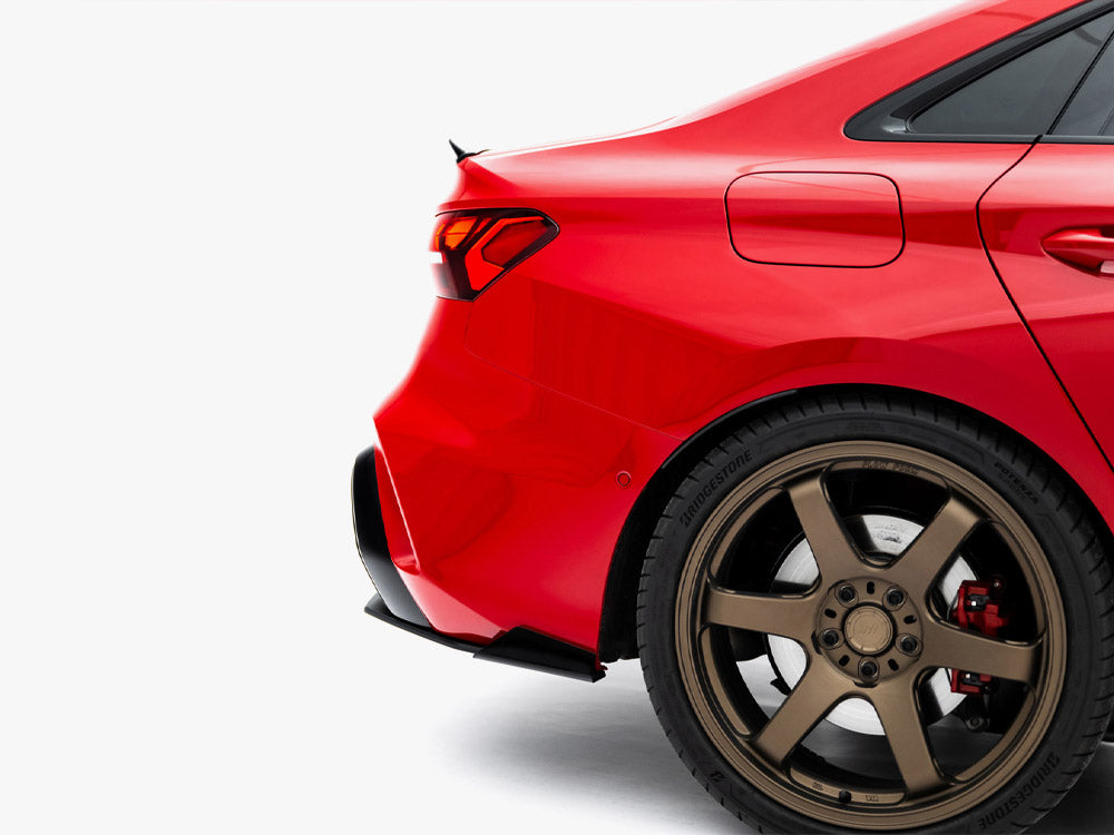 Maxton Design Street PRO Rear Diffuser + Flaps Audi RS3 Sedan 8Y Facelift - AURS38YFSCNC-RS1B+RSF1G - Image 5