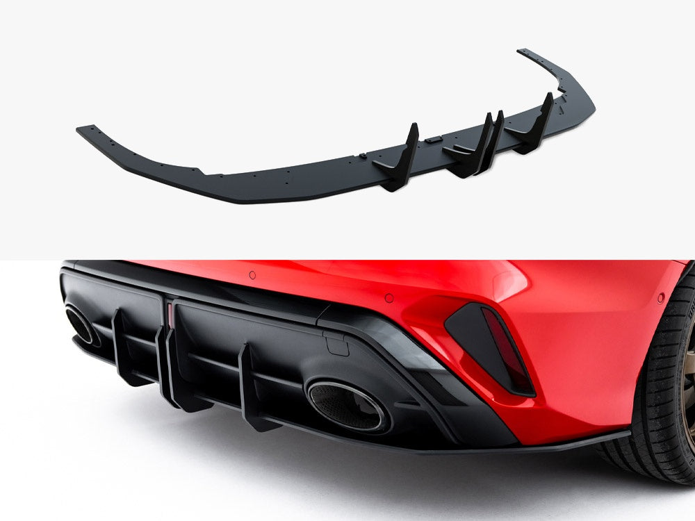 Maxton Design Street PRO Rear Diffuser Audi RS3 Sedan 8Y Facelift - AURS38YFSCNC-RS1B - Image 1