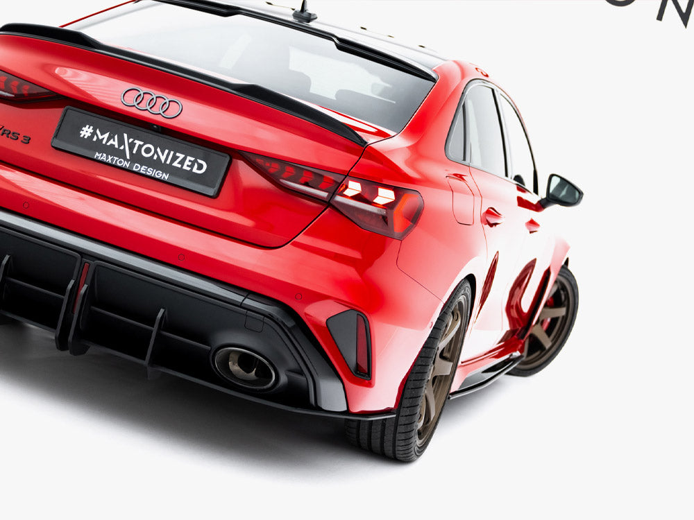 Maxton Design Street PRO Rear Diffuser Audi RS3 Sedan 8Y Facelift - AURS38YFSCNC-RS1B - Image 5