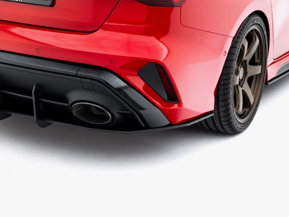 Maxton Design Street PRO Rear Diffuser Audi RS3 Sedan 8Y Facelift - AURS38YFSCNC-RS1B - Image 6