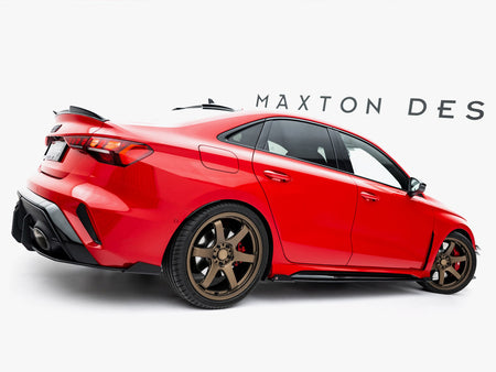 Maxton Design Street PRO Side Skirt Diffusers + Flaps Audi RS3 Sedan 8Y Facelift - AURS38YFSCNC-SD1B+SF1G - Image 3