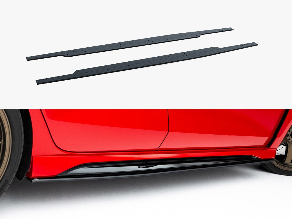 Street PRO Side Skirt Diffusers Audi RS3 Sedan 8Y Facelift