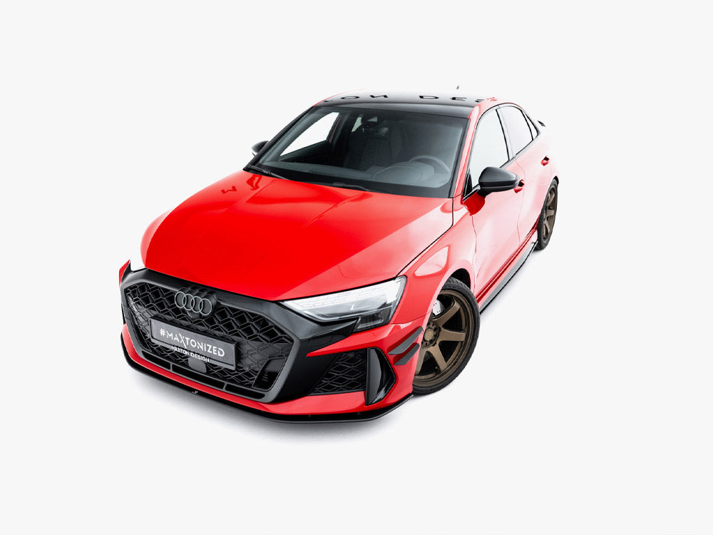 Street PRO Front Splitter Audi RS3 Sedan 8Y Facelift