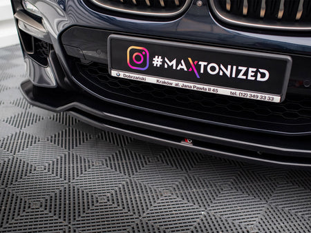 Maxton Design Front Splitter V.1 BMW X4 M-Pack G02 - BM-X4-02-MPACK-FD1G+FD1RG - Image 4