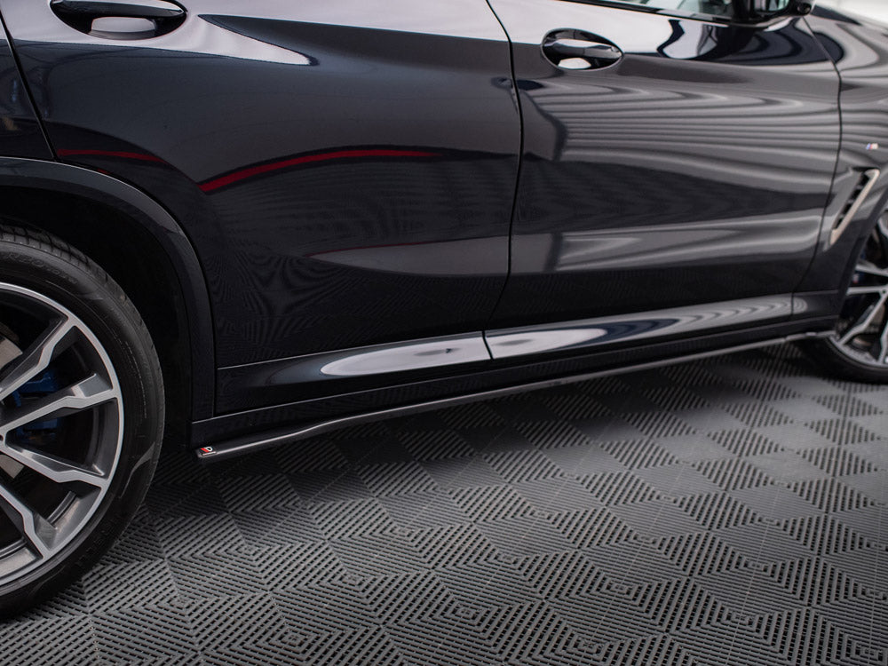 Maxton Design Side Skirts Diffusers V.1 BMW X4 M-Pack G02 - BM-X4-02-MPACK-SD1G - Image 4