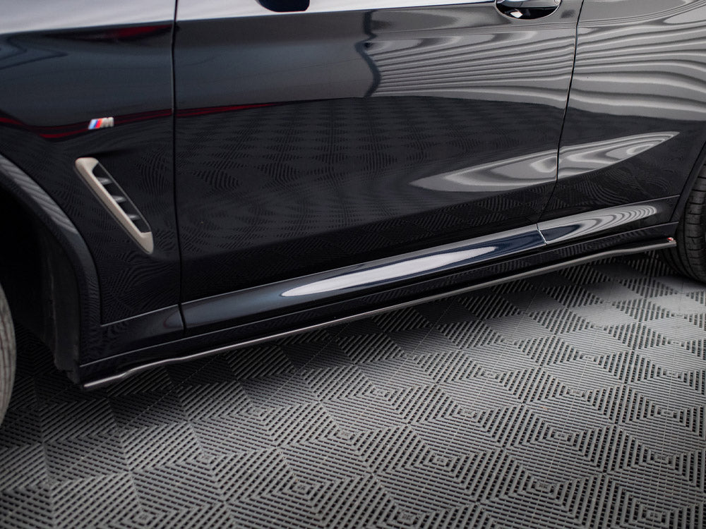 Maxton Design Side Skirts Diffusers V.1 BMW X4 M-Pack G02 - BM-X4-02-MPACK-SD1G - Image 3