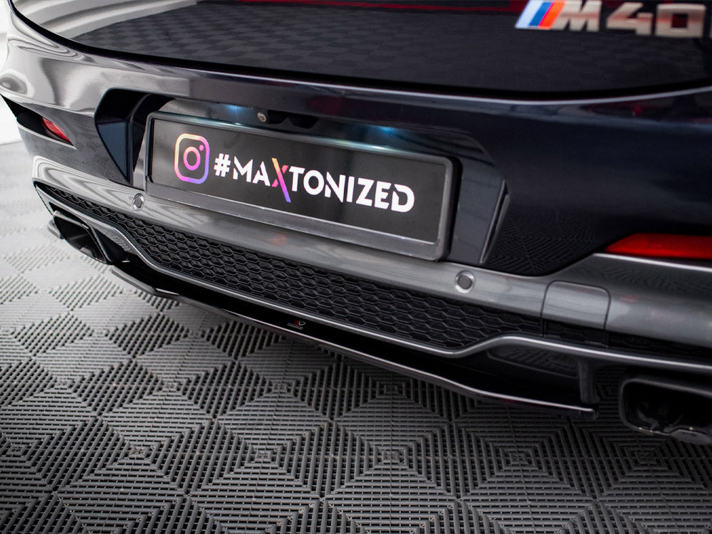 Maxton Design Rear Splitter BMW X4 M40i G02 - BM-X4-02-MPACK-RD1G - Image 3