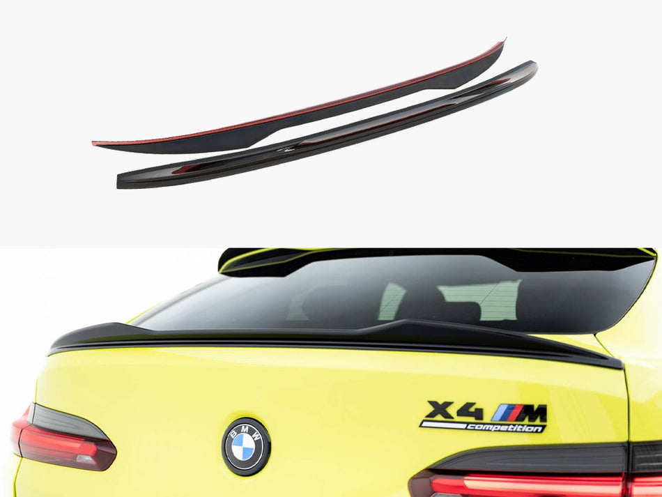 Maxton Design Bottom Spoiler CAP 3D BMW X4 M F98 Facelift - BM-X4-02-MPACK-CAP2G - Image 1